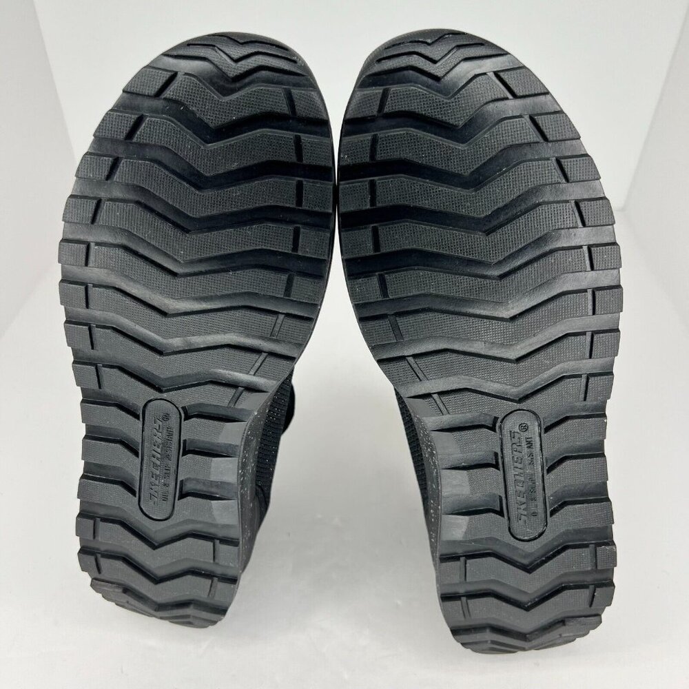 Skechers Womens 108033 Black Bulkin Balran Industrial Comp Toe Size 10 Work Shoe - Picture 8 of 9